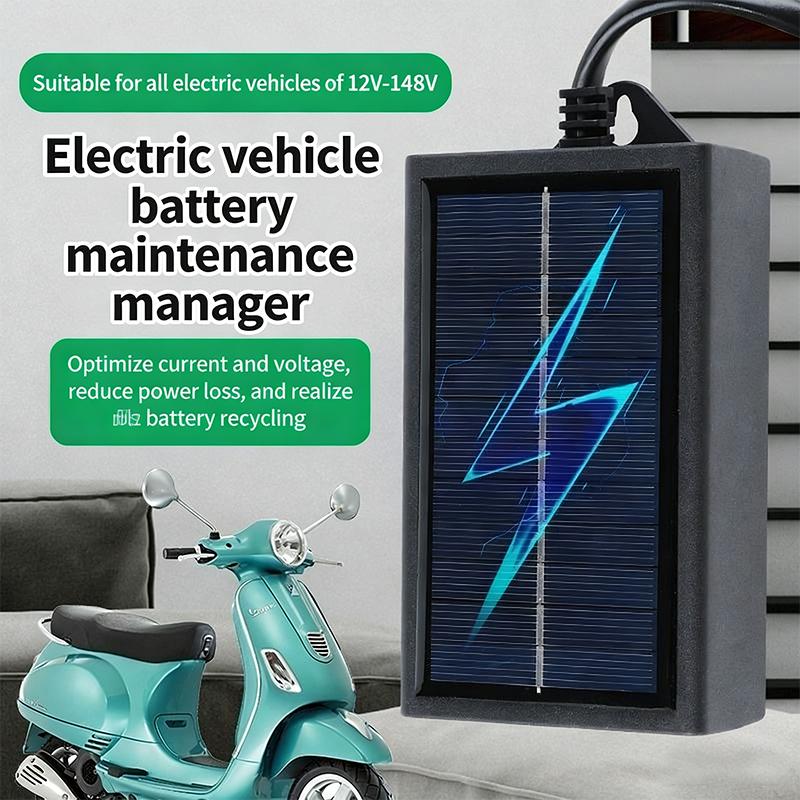 Outdoor Power Repair - 태양광 12V 24V 배터리 충전기 (전기차용,