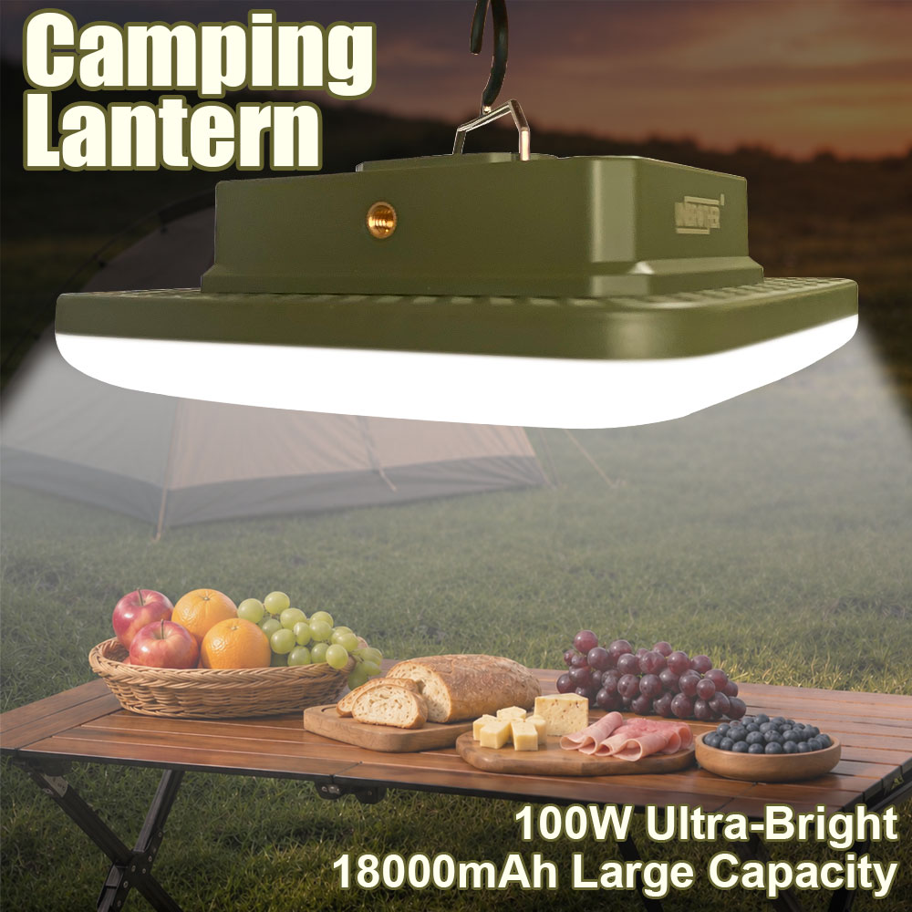Outdoor Power Repair - 18000mAh 대용량 캠핑랜턴 100W 강한 LED