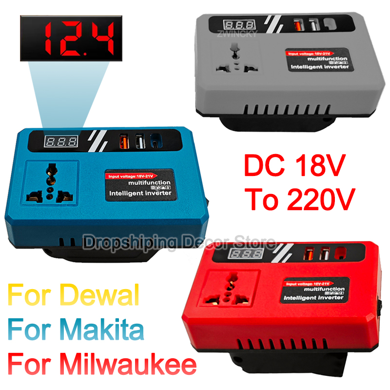 Outdoor Power Usa - 파워 인버터 DC 18V ~ 220V