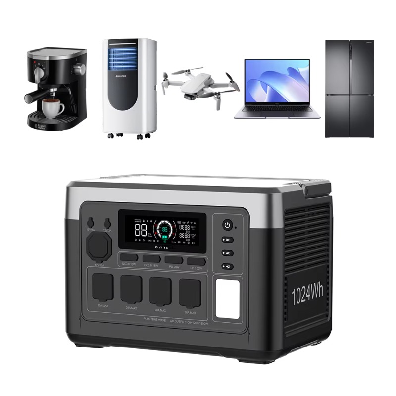 Outdoor Power Usa - EU 미국 창고 1800W 1024Wh 무소음