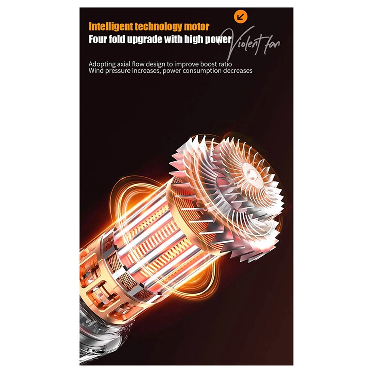 Outdoor Power Vacuum - AA05 130000RPM 고출력 야외용 휴대용 팬