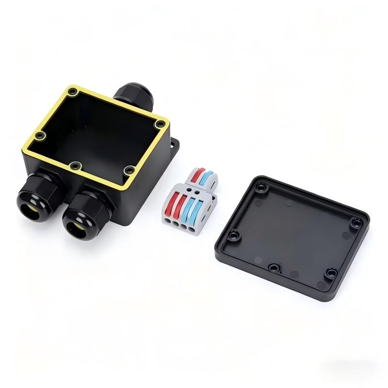 Outdoor Power Cable Junction Box - 방수 접속함 IP68 2웨이 플러그 라인