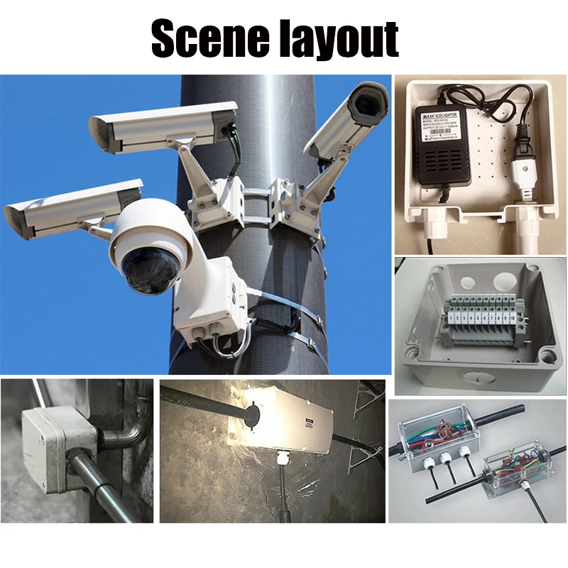 야외 방수 전원 상자 ABS 플라스틱 IP65 전기 제 - Outdoor Power Cable Junction Box 리뷰 및 가격