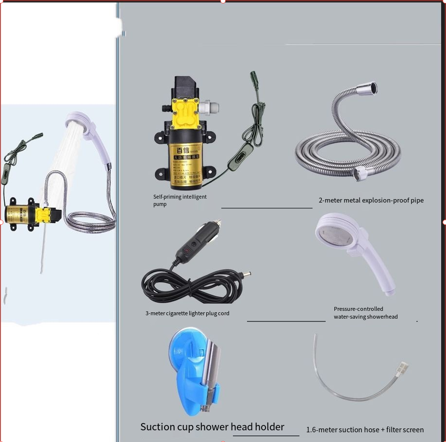12V 자동차 또는 가정용 자흡식 다이어프램 펌프 세차 - Outdoor Power Usa 리뷰 및 가격