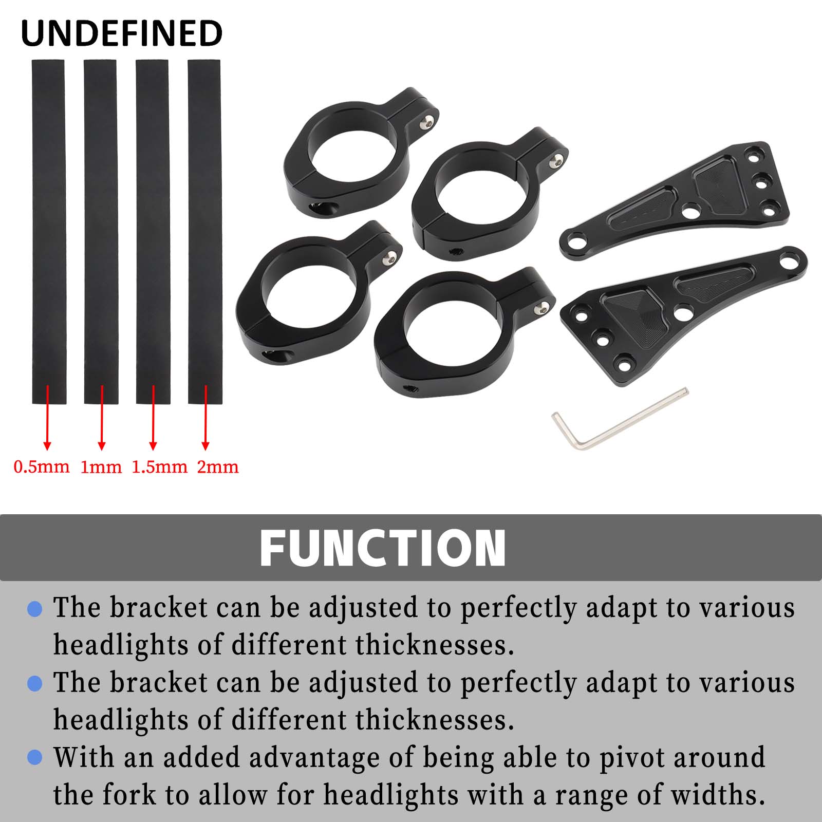 헤드라이트 브래킷 마운트 클램프 포크 튜브 라이트 거치 - Outdoor Power Usa 리뷰 및 가격