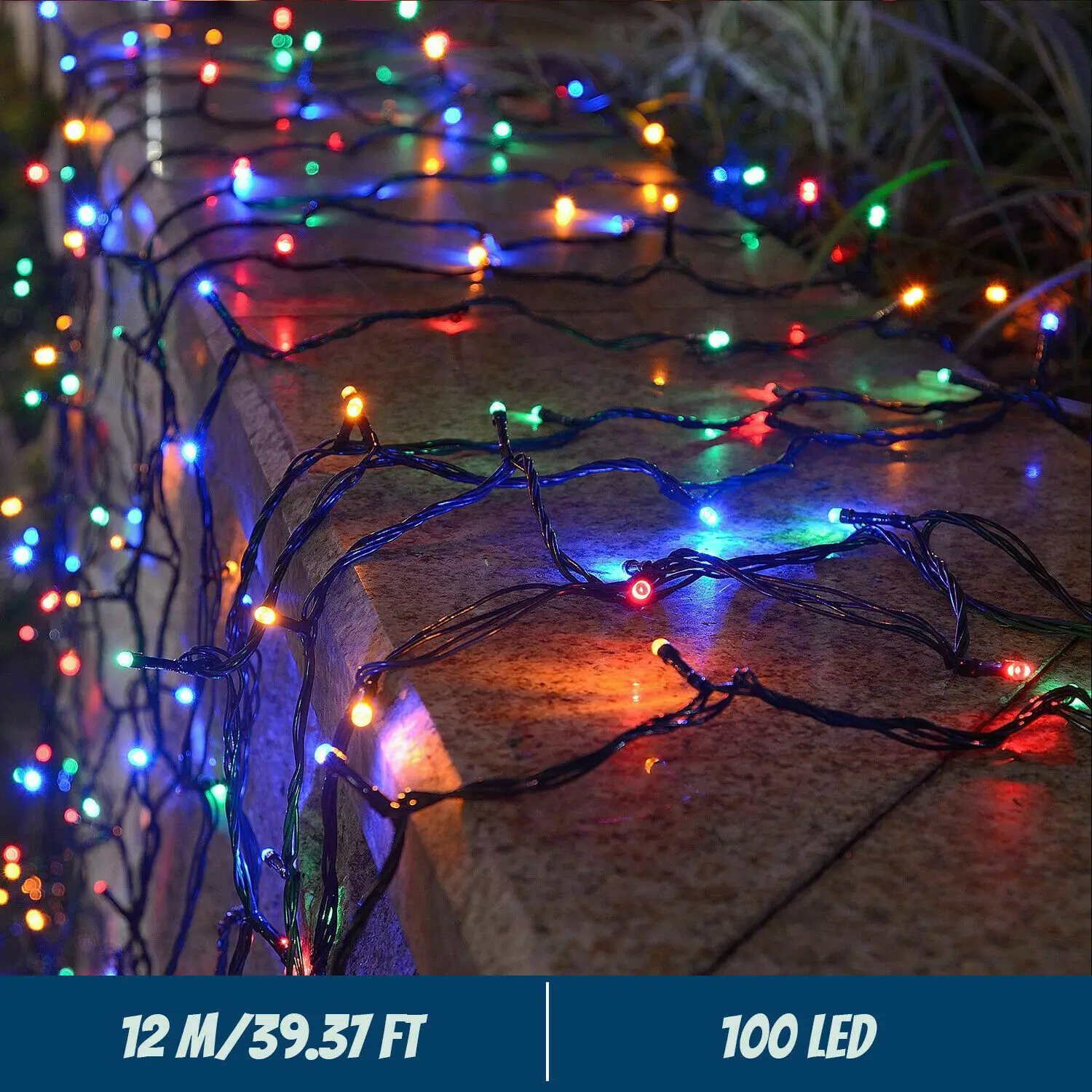 LED 태양열 스트링 라이트 30/100/300LED  - Outdoor Solar Power Xmas Lights 리뷰 및 가격