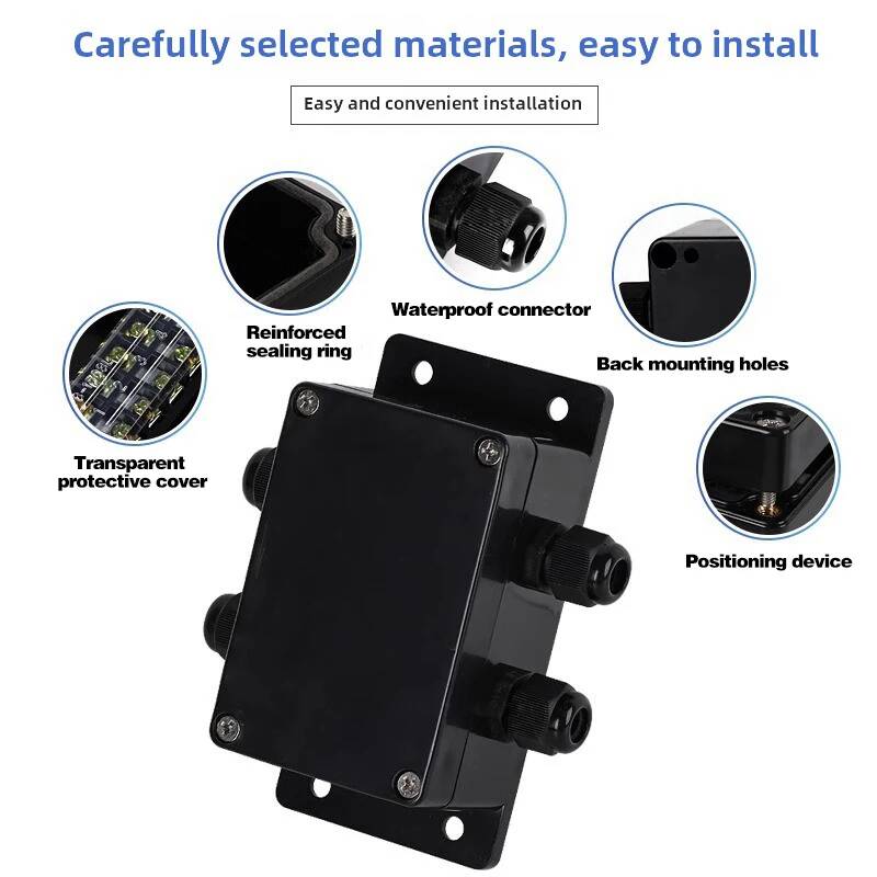 터미널 플라스틱이 포함된 방수 접속함, 실외 케이블 배 - Outdoor Power Cable Junction Box 리뷰 및 가격