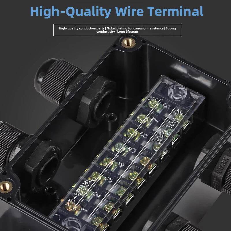 터미널 플라스틱이 포함된 방수 접속함, 실외 케이블 배 - Outdoor Power Cable Junction Box 리뷰 및 가격