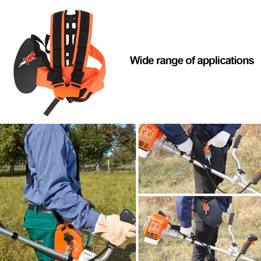 더블 숄더 W형 하네스 스트랩, 편안한 노동력 절약 스 - Brush Cutter Strap 리뷰 및 가격