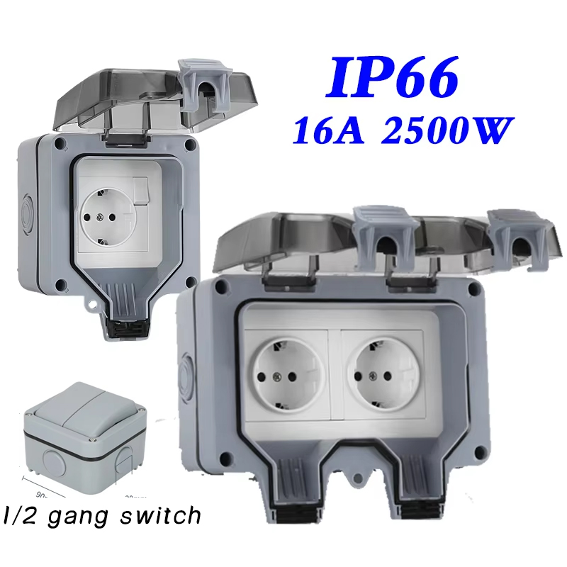 EU KR 야외 벽 방수 소켓 16A 콘센트 한국 전력 - Outdoor Power Parts 리뷰 및 가격