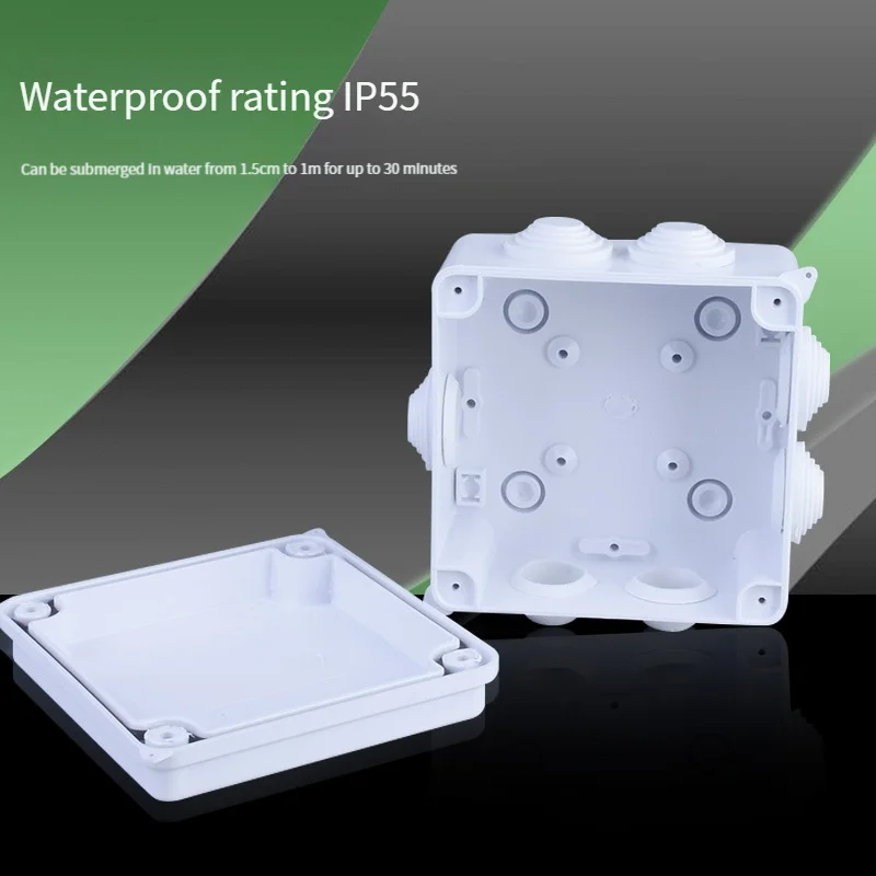 85 * 85 * 50 야외 Ip55 플라스틱 방수 상 - Outdoor Power Cable Junction Box 리뷰 및 가격
