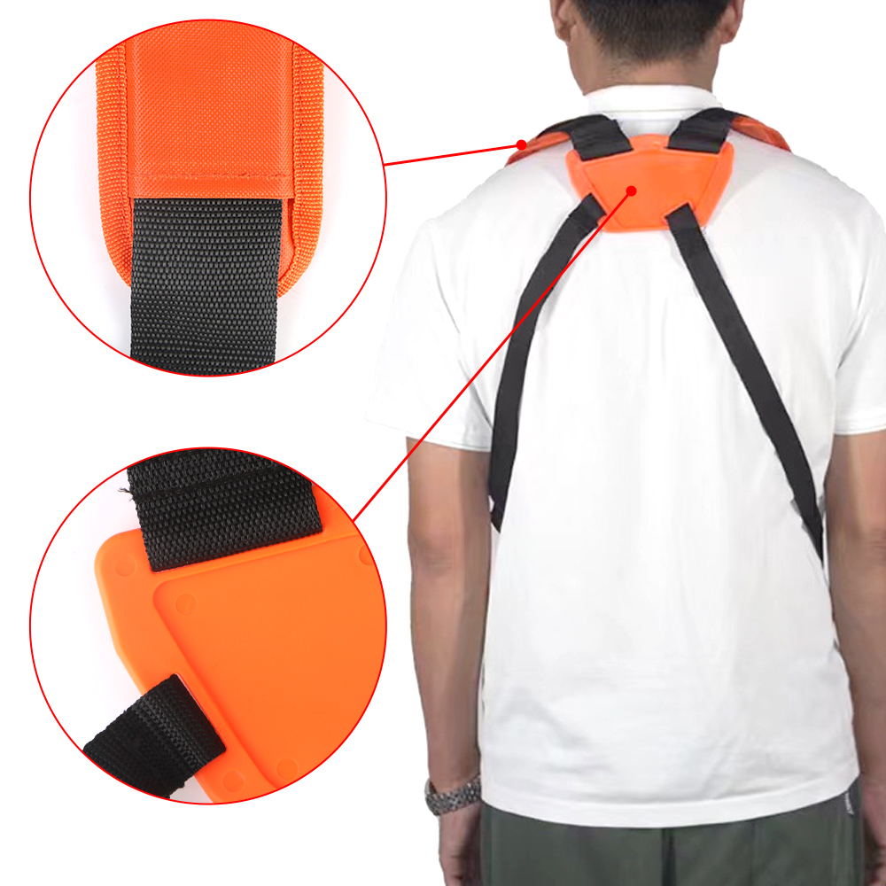 더블 숄더 스트리머 패딩 벨트, W 모양 하네스 스트랩 - Brush Cutter Strap 리뷰 및 가격