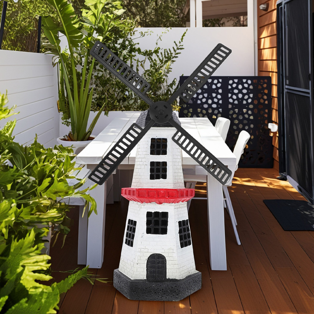 태양열 구동 네덜란드식 풍차 날개 플라스틱 회전식 정원 - Outdoor Power Parts 리뷰 및 가격
