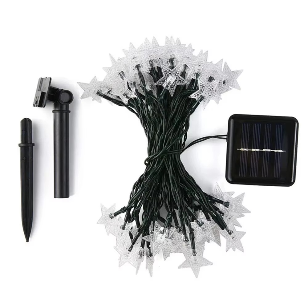야외 태양열 별 스트링 조명, 방수 크리스마스 태양 램 - Outdoor Solar Power Xmas Lights 리뷰 및 가격
