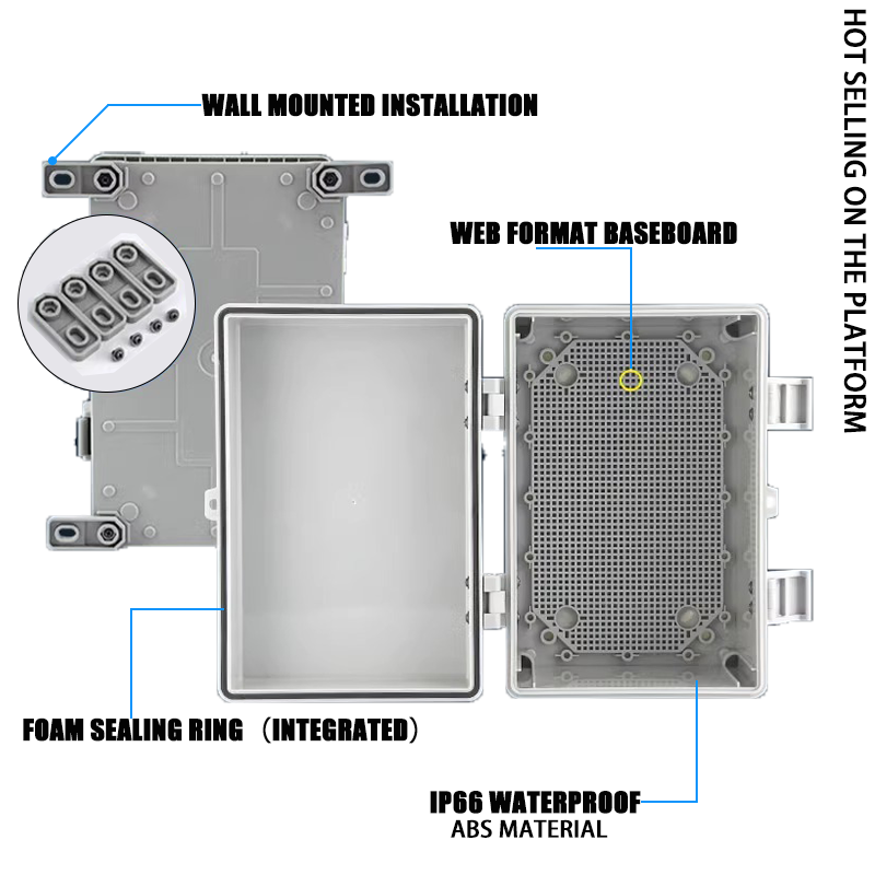 IP66 ABS 방수 전기함, 실외용 전원 접속함, 내 - Outdoor Power Cable Junction Box 리뷰 및 가격
