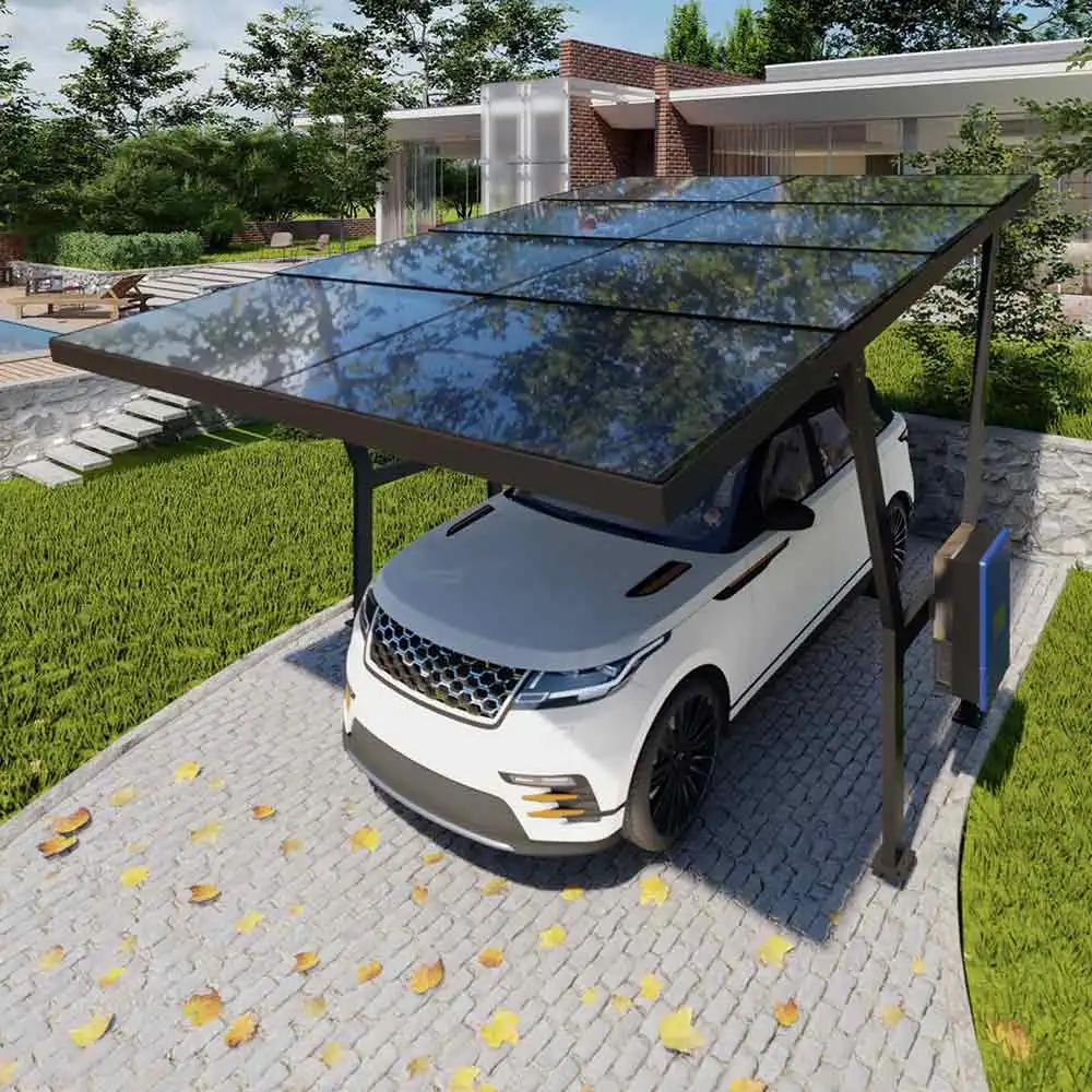 모든 크기 맞춤형 야외 태양광 주차 차고 에너지 절약  - Outdoor Power Garage 리뷰 및 가격