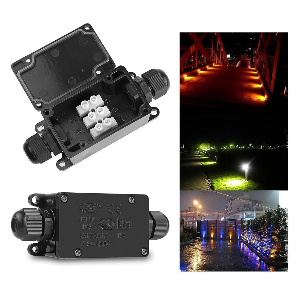 3개 2웨이 IP65 방수 야외 접속함 450V17.5 - Outdoor Power Cable Junction Box 리뷰 및 가격