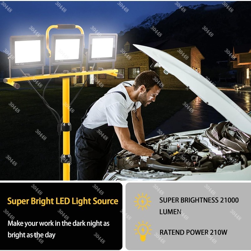 LED 작업등, 휴대용 투광등, 브래킷, 야외 자동차  - Outdoor Power Repair 리뷰 및 가격